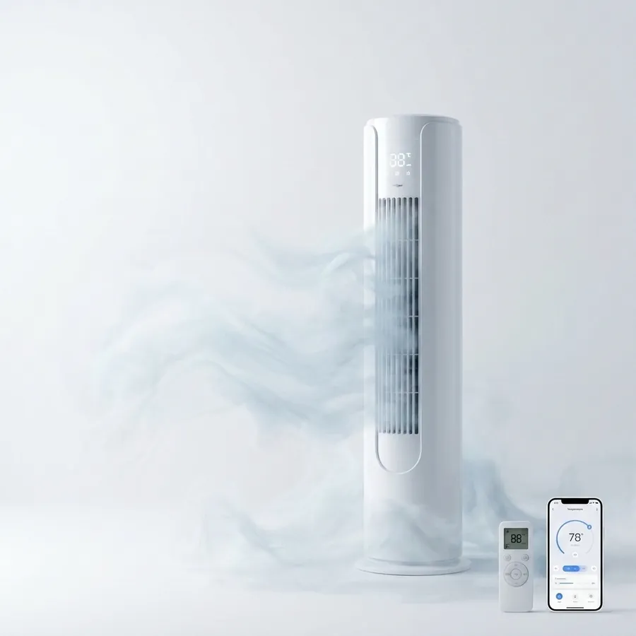 ClimaAir climatizador de columna portátil 4 en 1